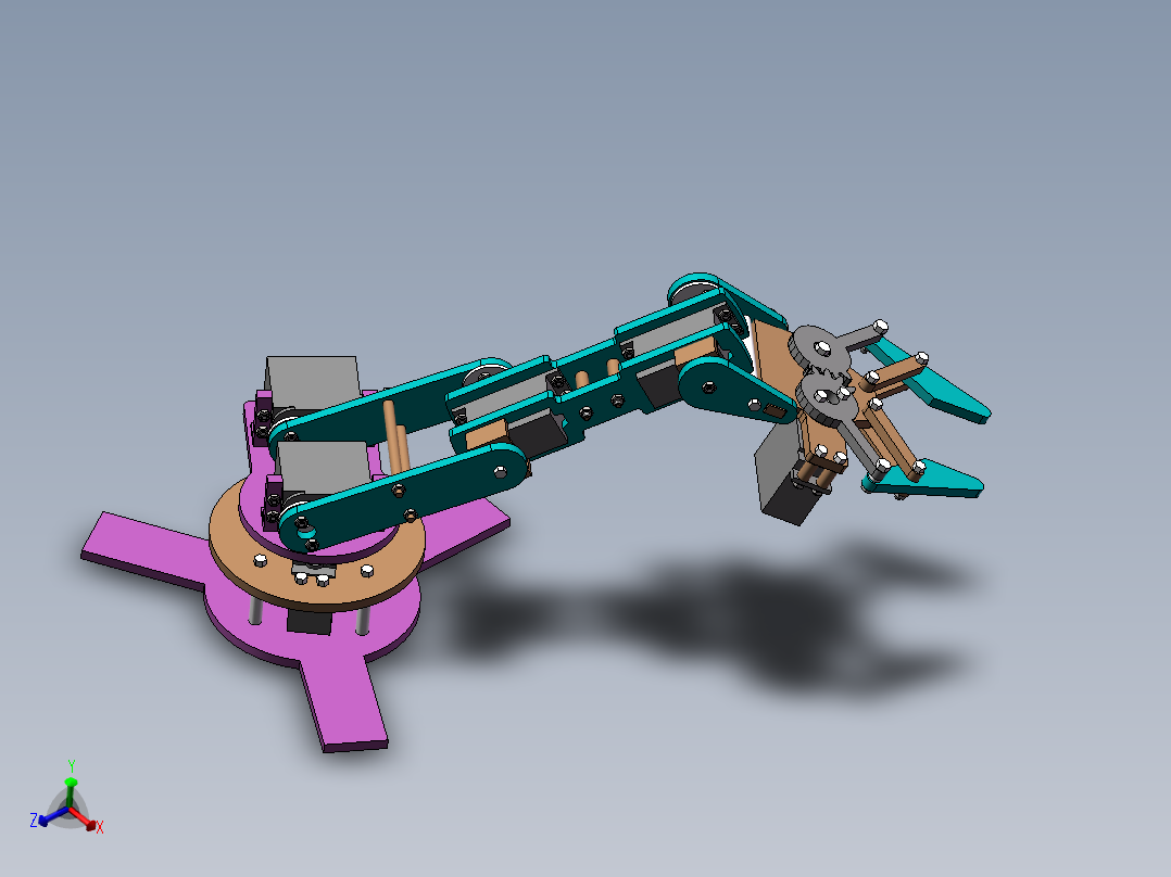 多自由度机械手