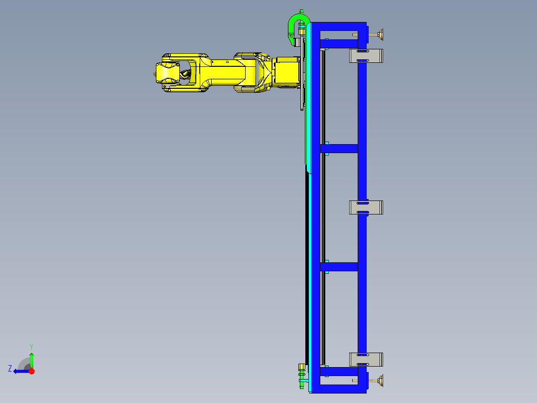 发那科fanuc robot transport右视图