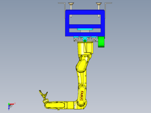 发那科fanuc robot transport俯视缩略图