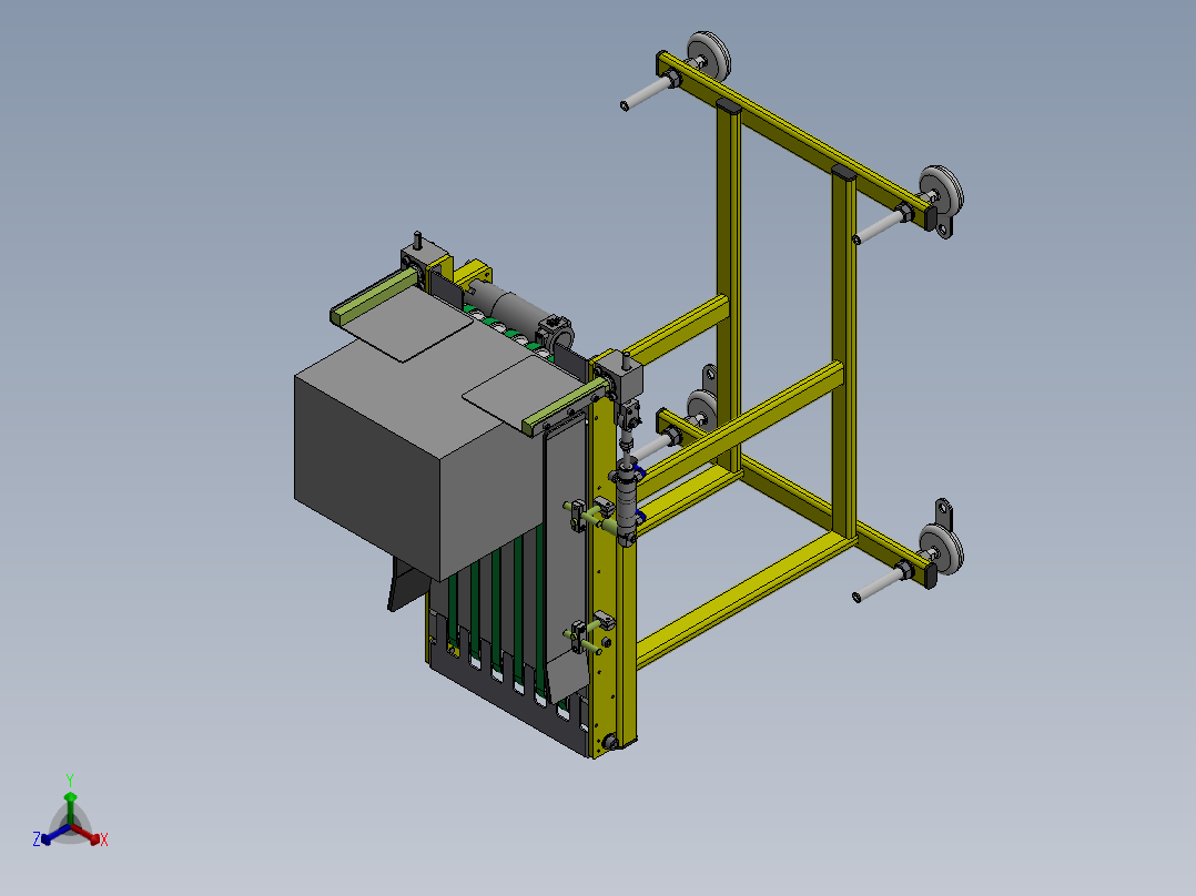 【C39】【STP】【转】传送带正等轴测图