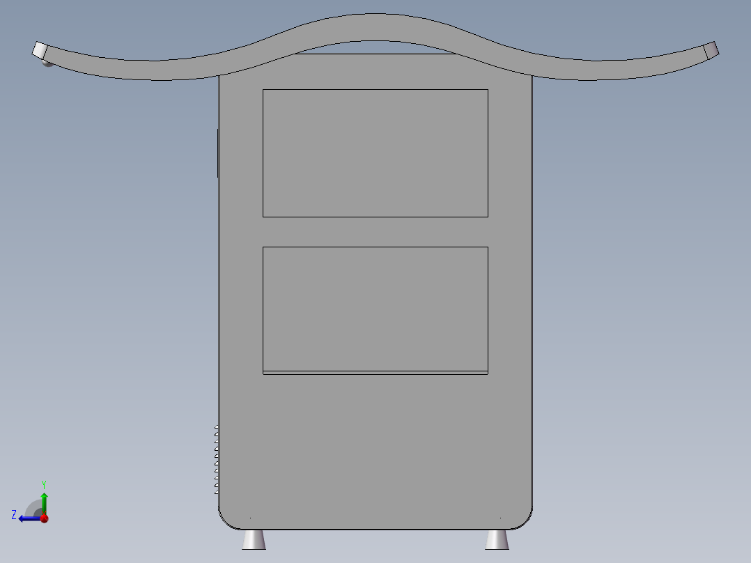 智慧城市终端右视图