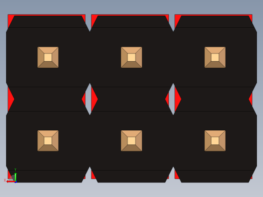 带跳线的排针-pinheader 2x3 and 3 jumpers pullback后视缩略图