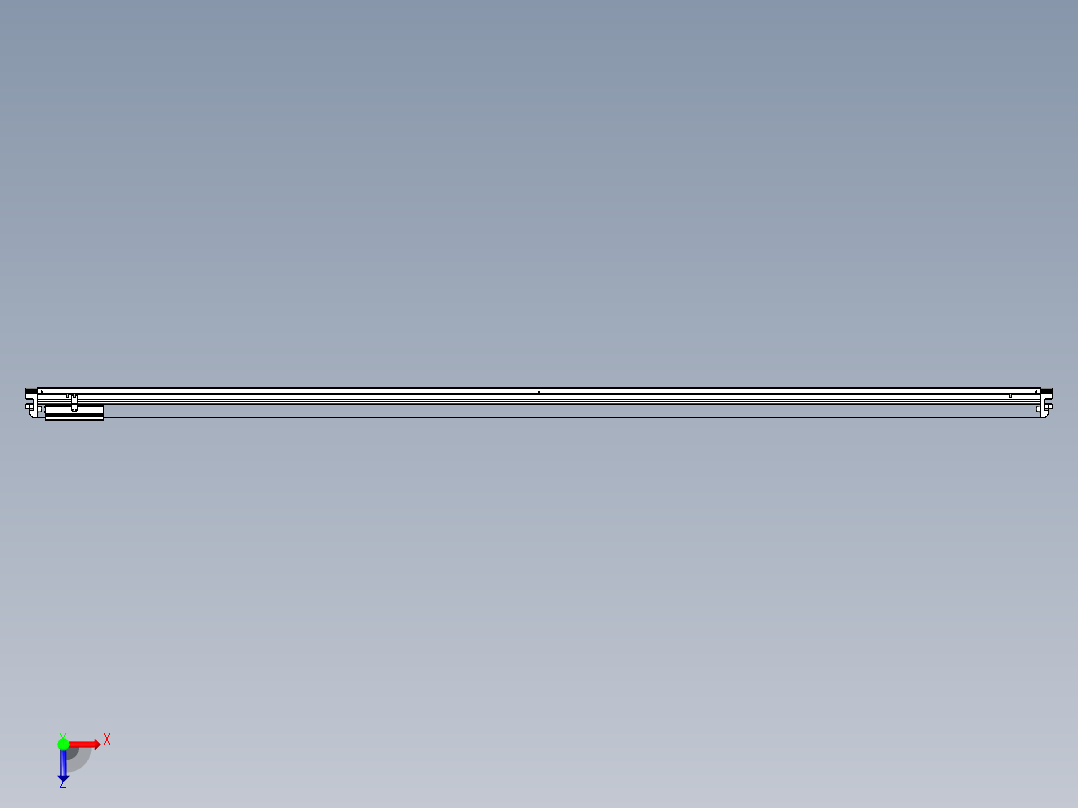 威洛博VL系列3d模型模组VL22H2Y-S2850俯视图