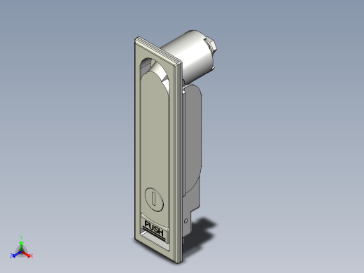 防水平面把手(A)5571-3D多系列多零件图纸模型