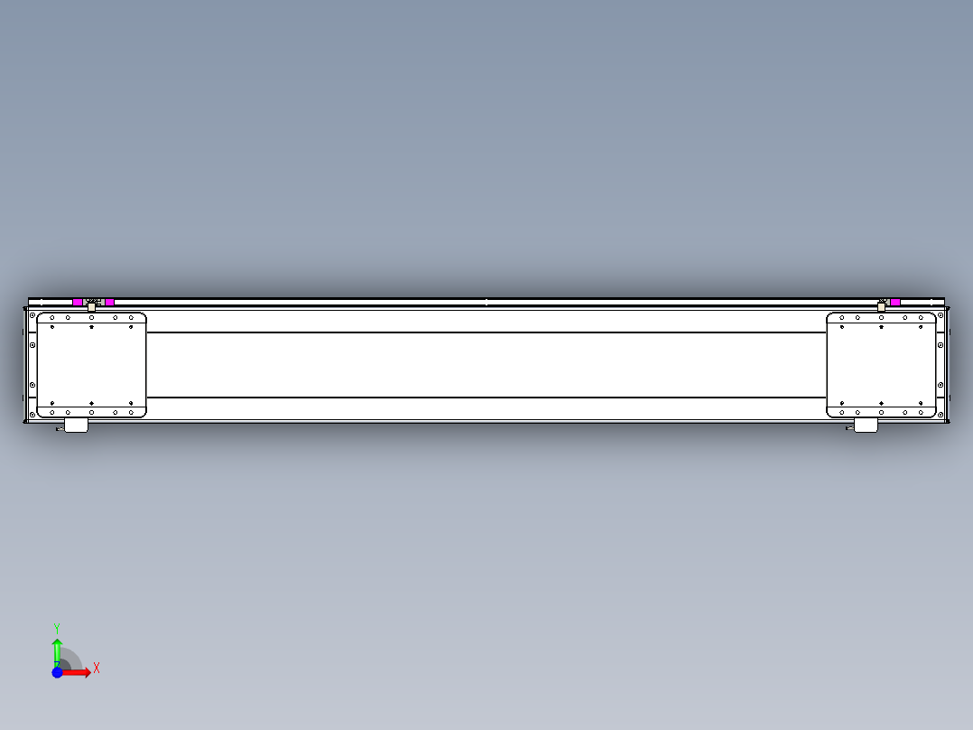 威洛博LC系列3d模型模组2LC22H2Y-S1250前视图