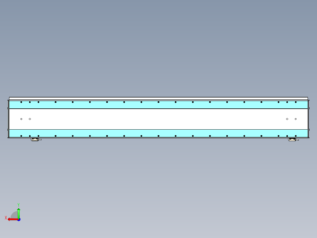 威洛博LC系列3d模型模组2LC22H2Y-S1250后视图