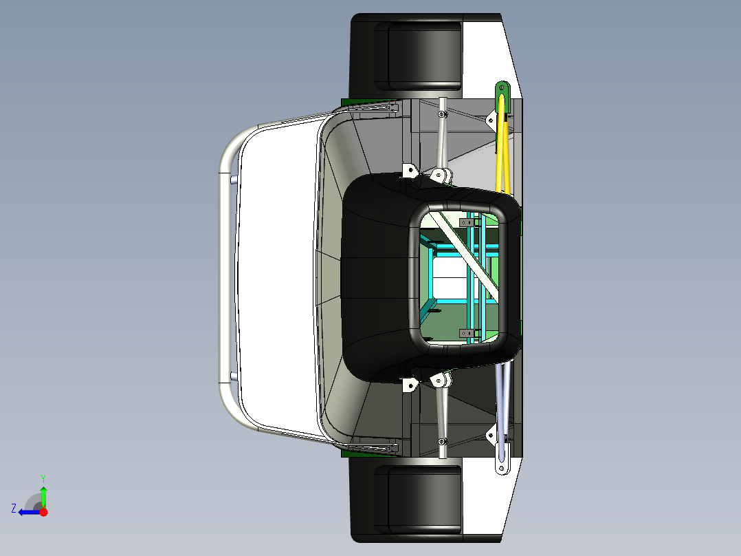 莲花7车体右视图