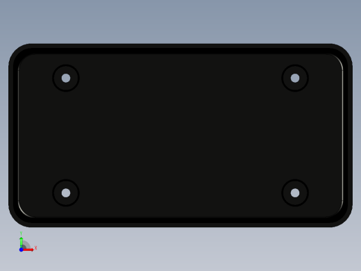 某支撑座一模二腔塑料模具设计工件和任务书前视缩略图