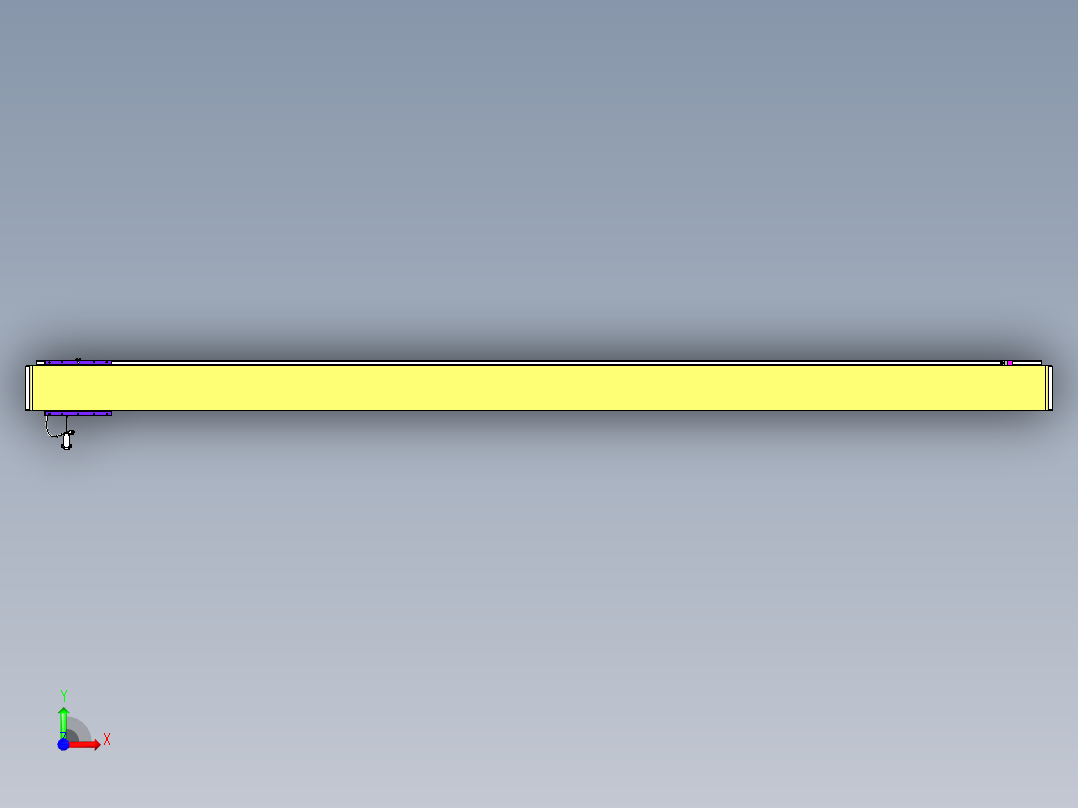 威洛博VL系列直线电机模组-VL14S3-S2900前视图