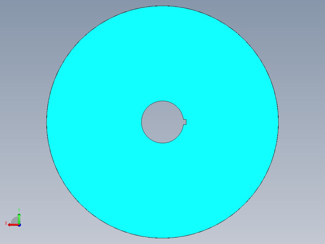 齿轮啮合 (105)后视图
