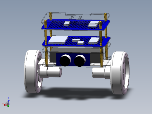 自平衡小车（三维+课设+程序+二维+电路图）