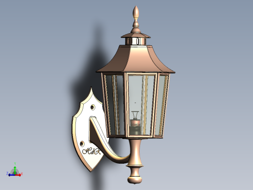 经典户外壁挂灯