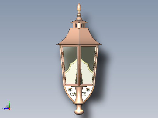 经典户外壁挂灯右视缩略图