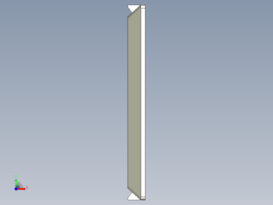 基恩士KV-sideunit_kc图纸模型前视图