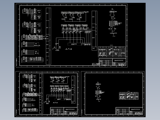220kV旁路示意图及电流电压回路(B066-500-1704)