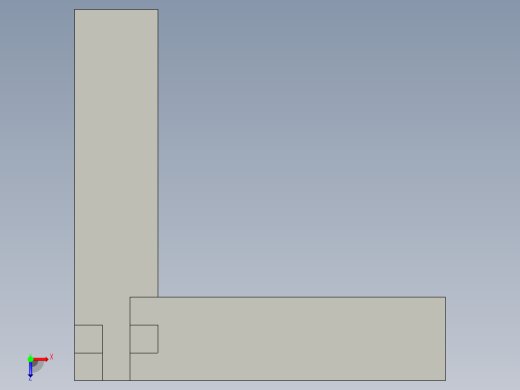 木制接头5俯视缩略图