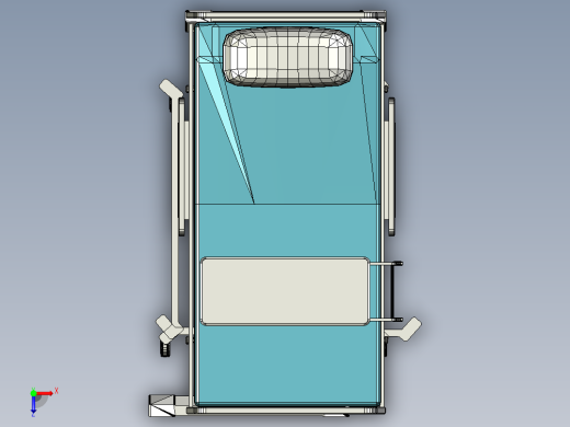 病床车俯视缩略图