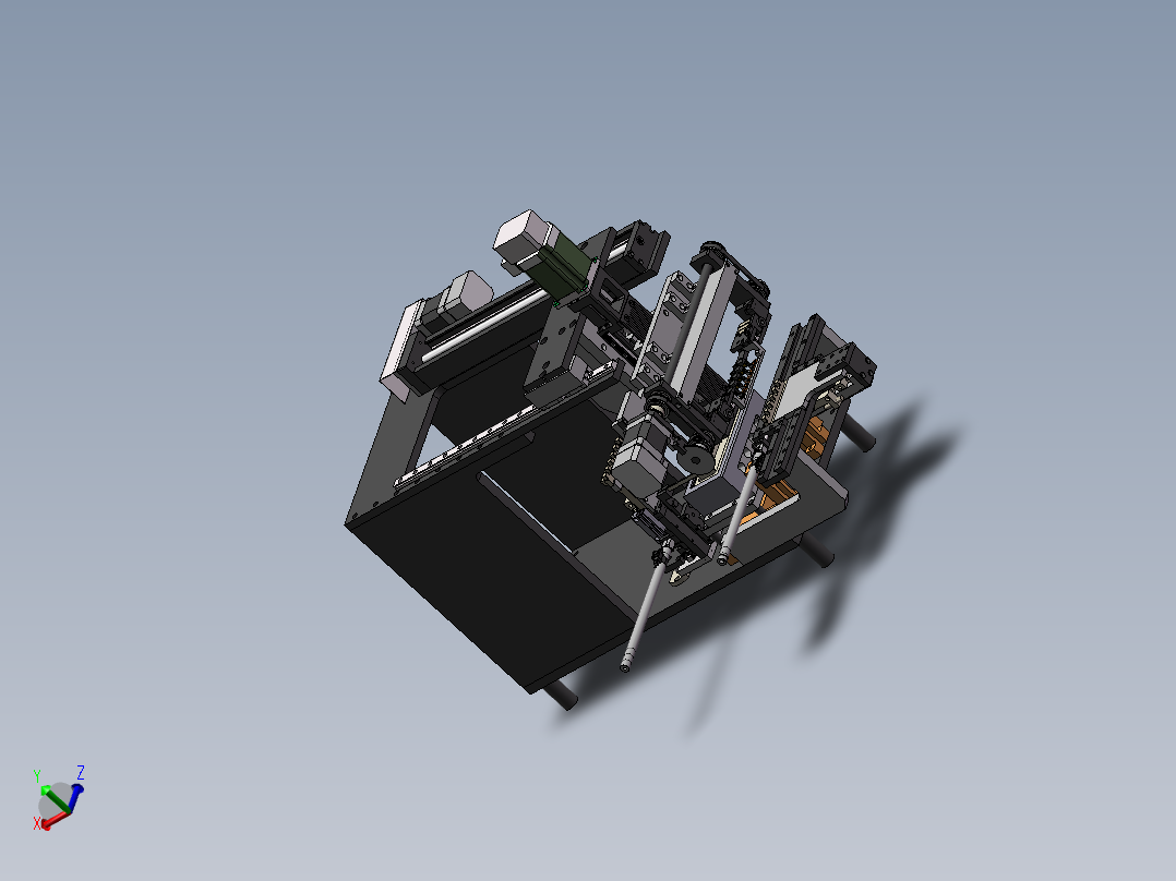 焊接机器sw20主视图
