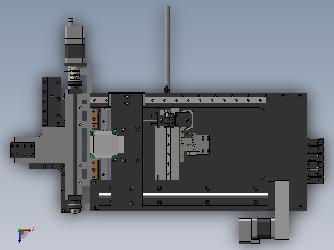 焊接机器sw20俯视图