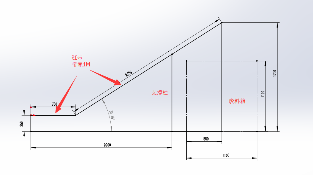 2700履带传送机sw18可编辑