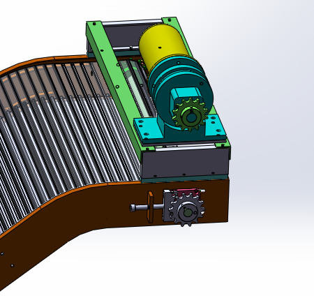 2700履带传送机sw18可编辑
