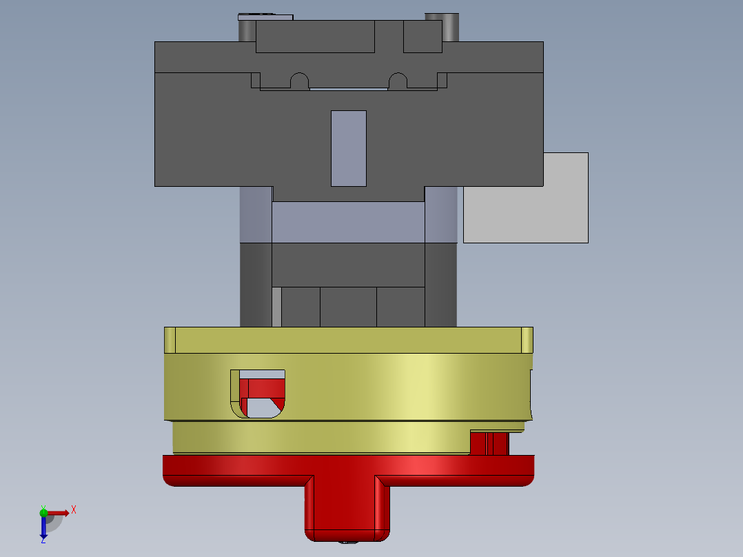 凸轮开关俯视图