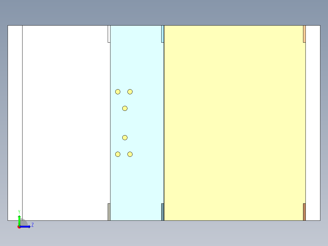 马达壳体（深腔模具）左视图