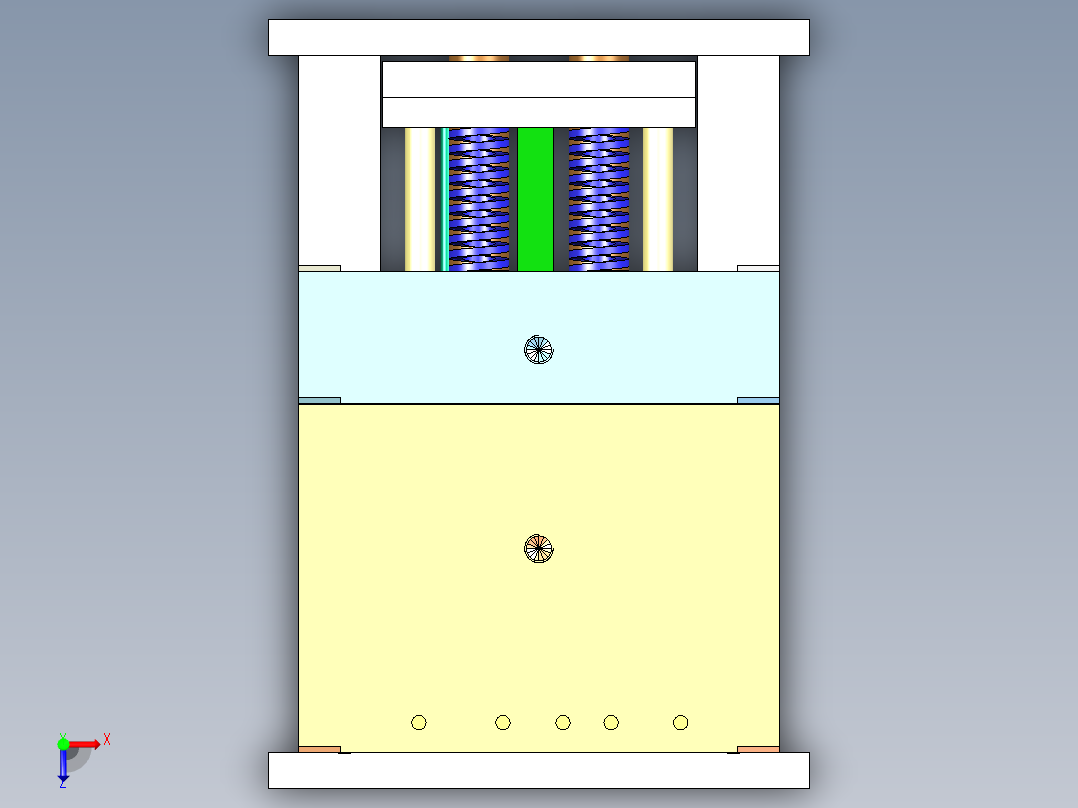 马达壳体（深腔模具）俯视图