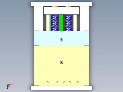 马达壳体（深腔模具）俯视缩略图