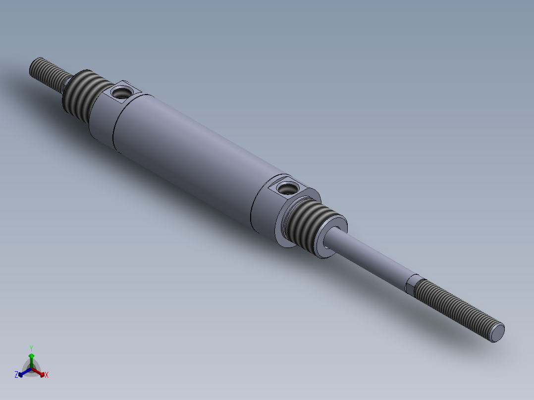 双作用气缸-25x10x50-mm-1.snapshot.1正等轴测图