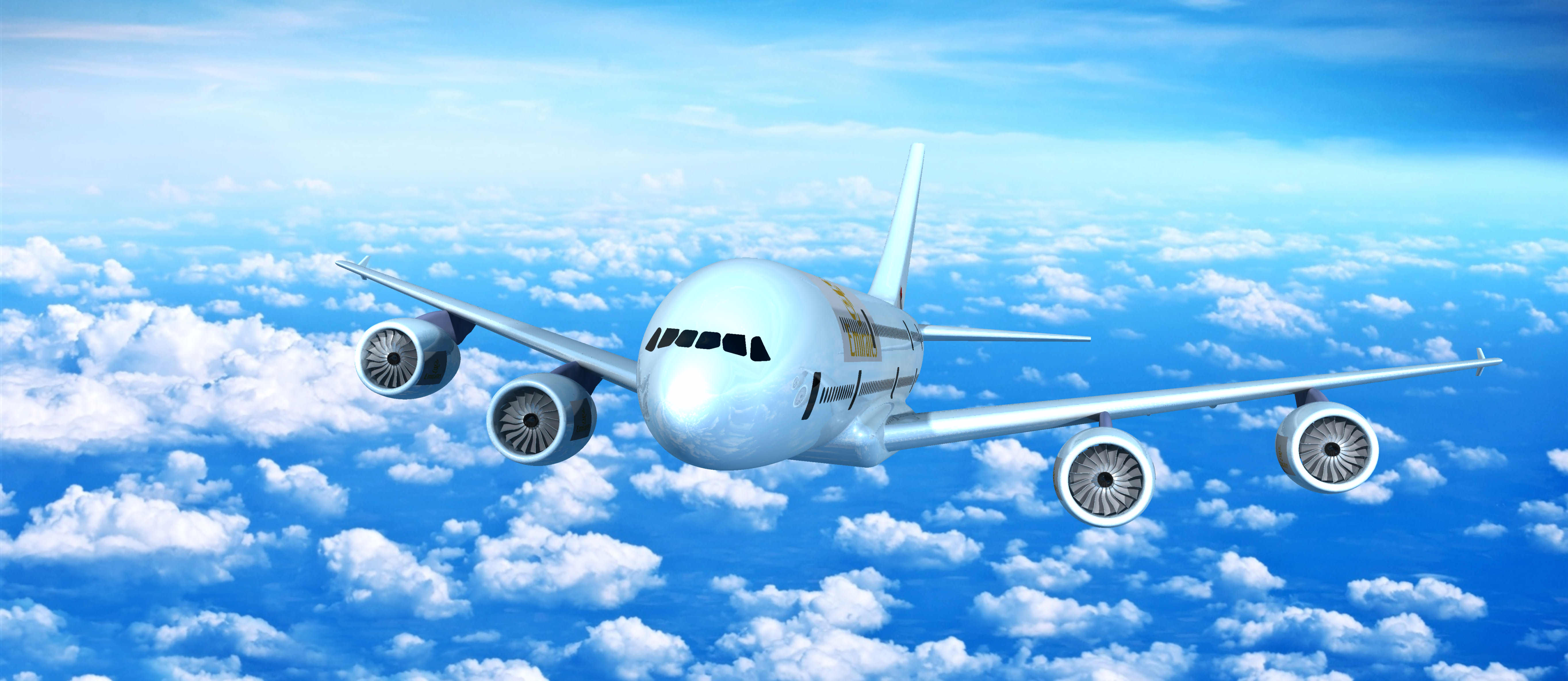 A2004667-A380 飞机