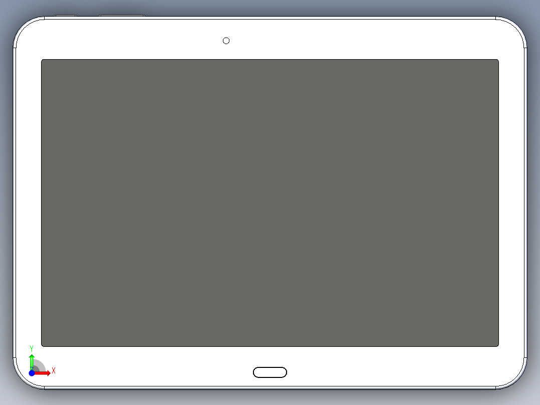 A2005265-三星 Galaxy Tab 4平板电脑前视图