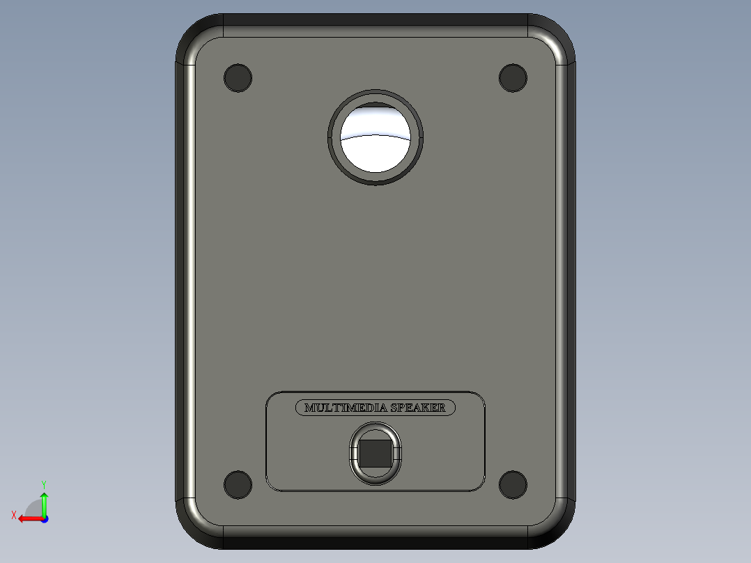 副扬声器12后视图