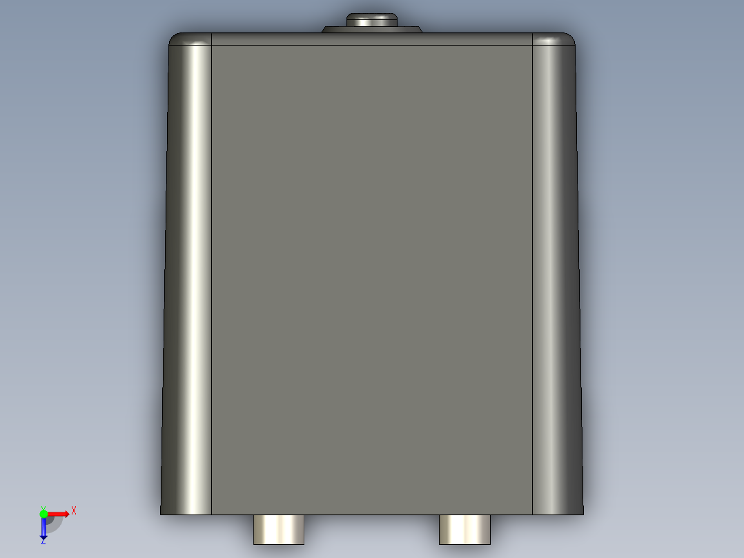 副扬声器12俯视图