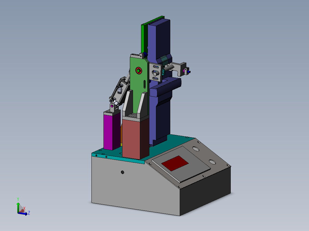 钥匙盖翻转测试设备