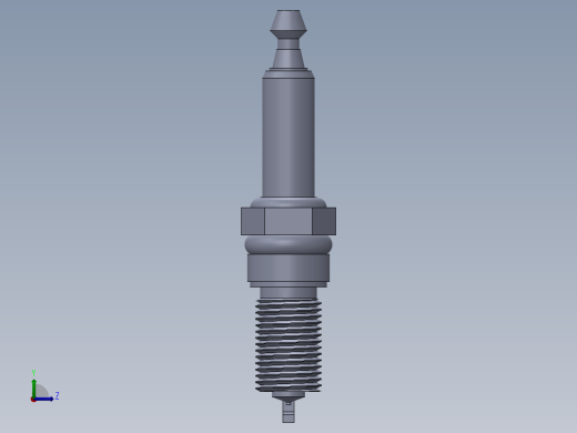 火花塞左视缩略图