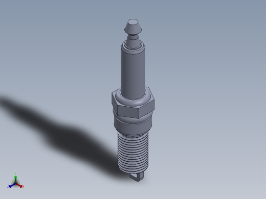 火花塞正等轴测缩略图