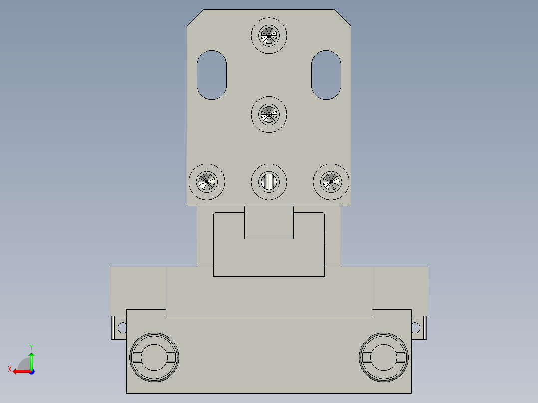 HG004-11方向检测组件后视图