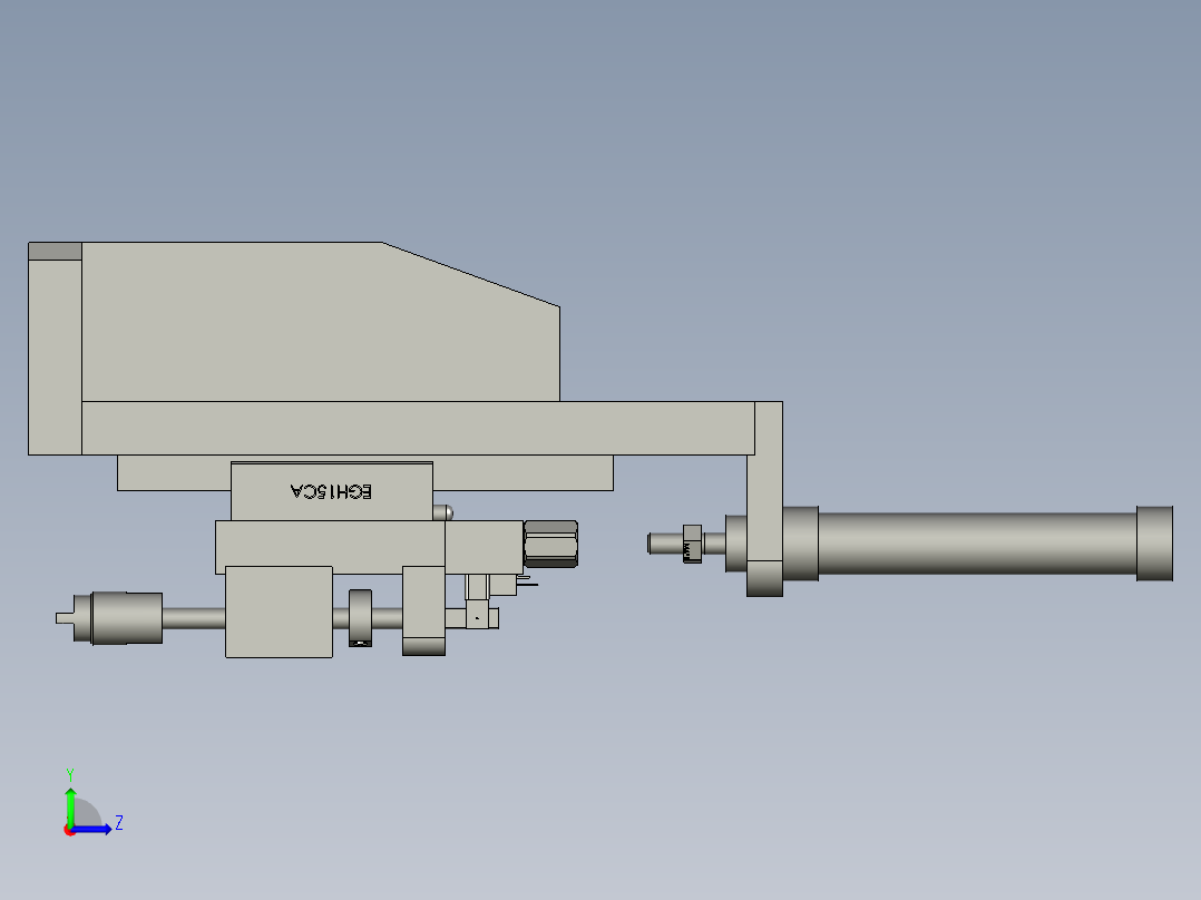 HG004-11方向检测组件左视图
