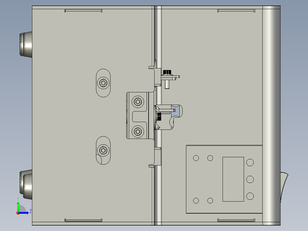 螺丝供料器一对一左视图