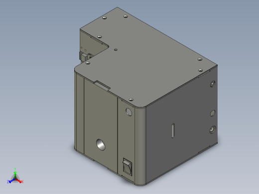 螺丝供料器一对一正等轴测缩略图