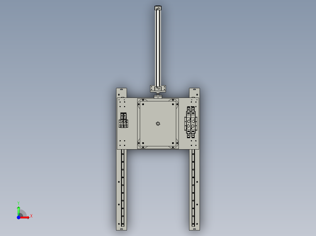 44-01-00压装入槽部分2前视图