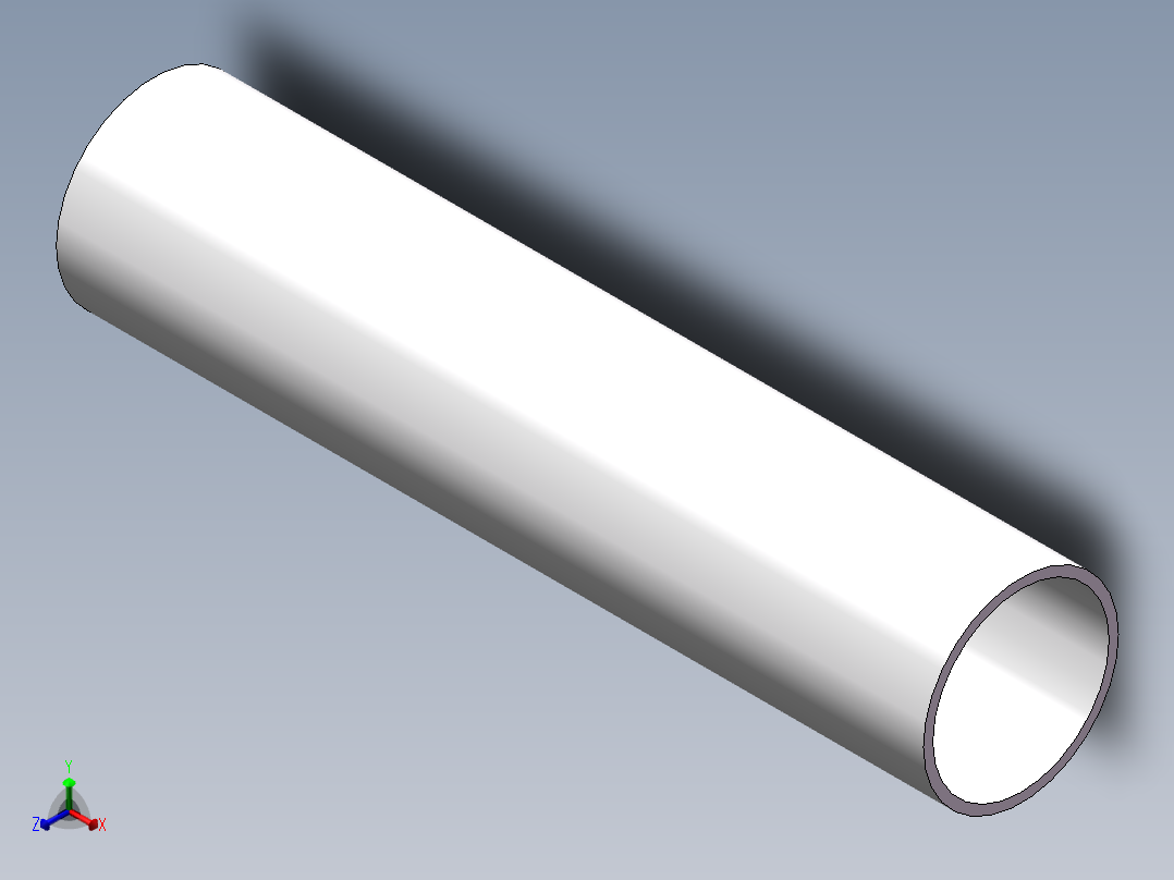 U-PVC_Pipe_DN200正等轴测图