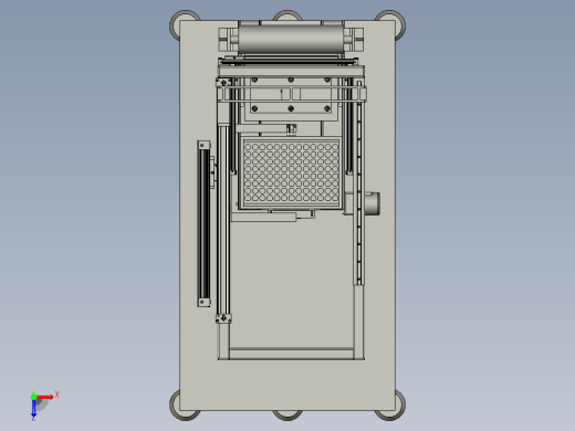 盒盖自动覆膜机俯视缩略图
