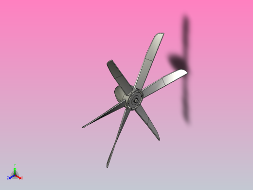 刚性动力C-130J超级大力神螺旋桨正等轴测缩略图