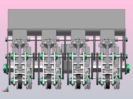 播种施肥机【三维】后视缩略图