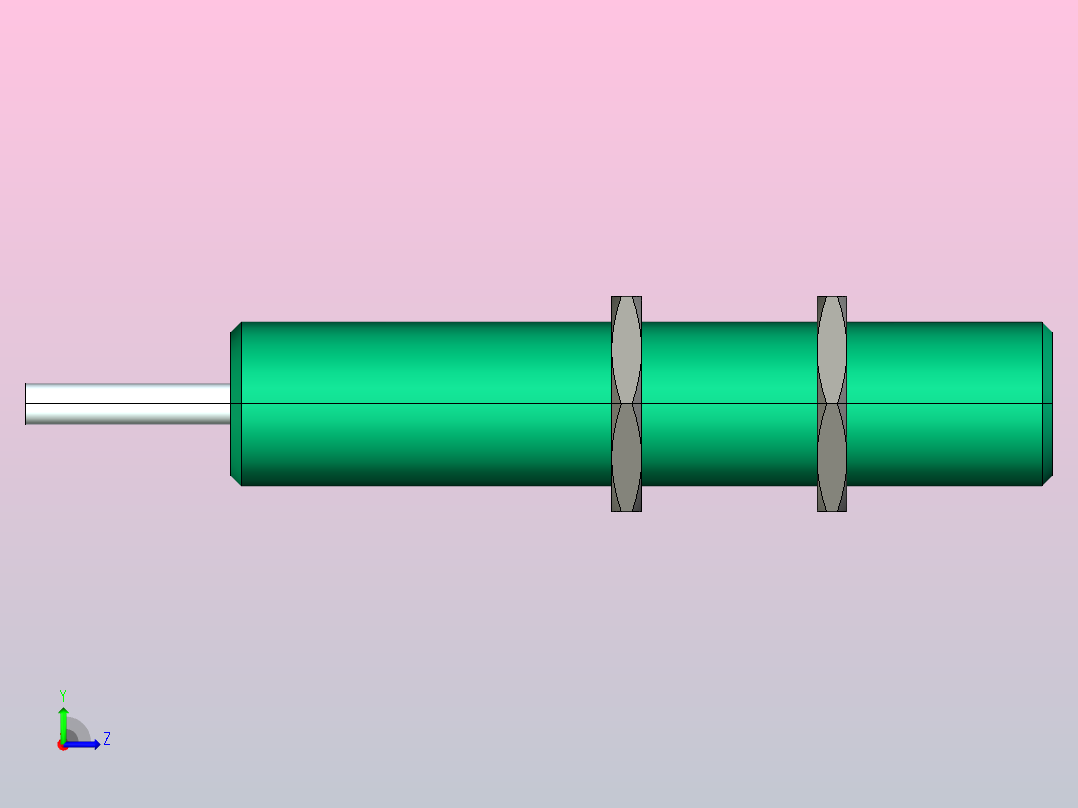 电感式传感器 NBB1,5-8GM40-Z0左视图