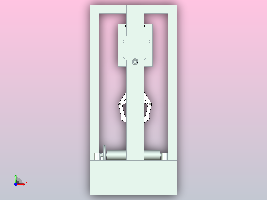 搬运机械手前视图