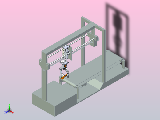 搬运机械手正等轴测缩略图