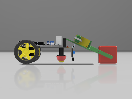 带夹爪的循迹小车3D图纸 STEP格式缩略图